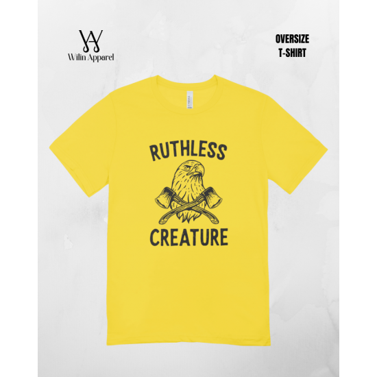 Kaos Unisex Oversize Rutless Creature